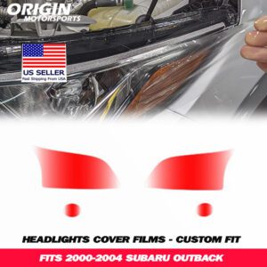 2000-2004 Subaru OUTBACK Precut Headlight PPF Clear Paint Protection Film Kit