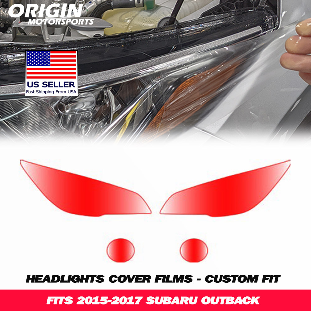 2015-2017 Subaru OUTBACK Precut Headlight PPF Clear Paint Protection Film Kit 2015-2017 Subaru OUTBACK Precut Headlight PPF Clear Paint Protection Film Kit