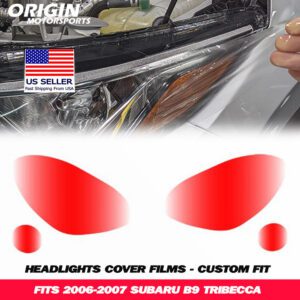 2006-2007 Subaru B9 TRIBECCA Precut Headlight PPF Clear Paint Protection Film Kit 2006-2007 Subaru B9 TRIBECCA Precut Headlight PPF Clear Paint Protection Film Kit