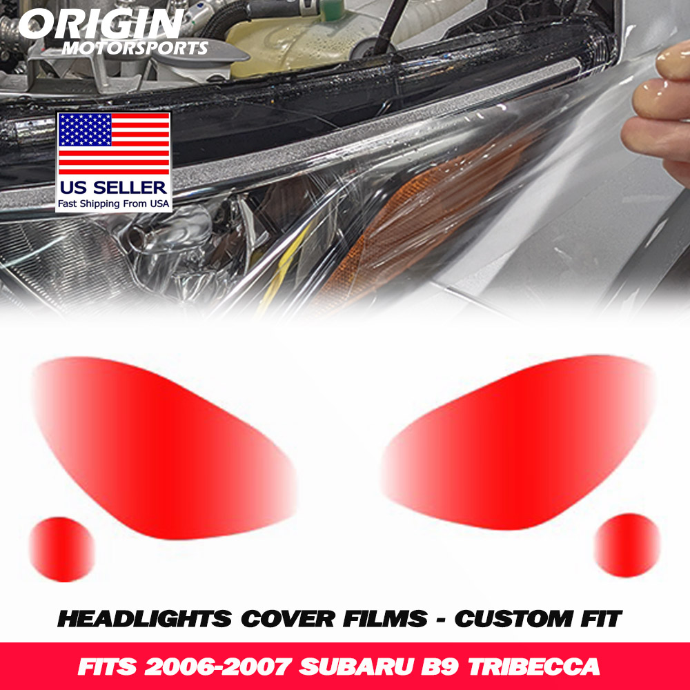 2006-2007 Subaru B9 TRIBECCA Precut Headlight PPF Clear Paint Protection Film Kit 2006-2007 Subaru B9 TRIBECCA Precut Headlight PPF Clear Paint Protection Film Kit