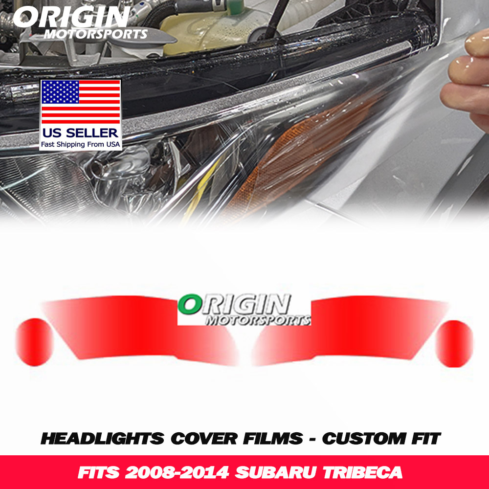2008-2014 Subaru TRIBECA Precut Headlight PPF Clear Paint Protection Film Kit 2008-2014 Subaru TRIBECA Precut Headlight PPF Clear Paint Protection Film Kit