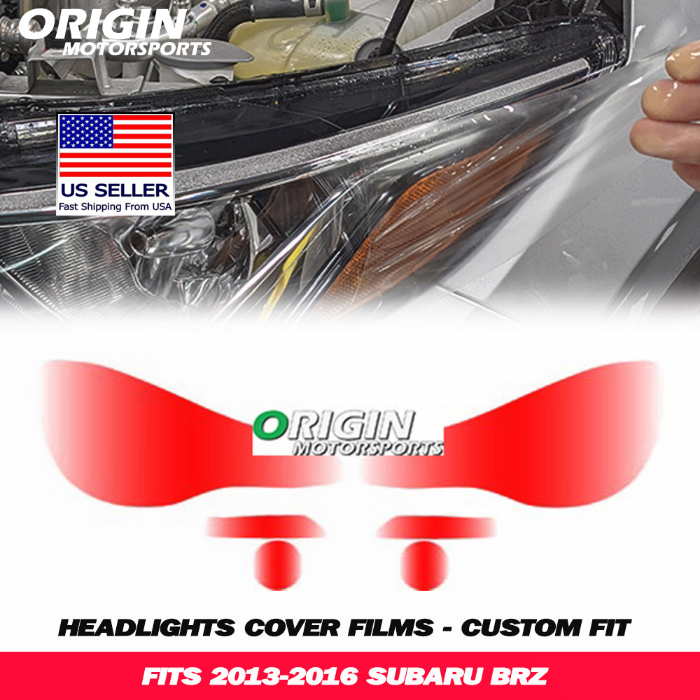 2013-2016 Subaru BRZ Precut Headlight PPF Clear Paint Protection Film Kit 2013-2016 Subaru BRZ Precut Headlight PPF Clear Paint Protection Film Kit