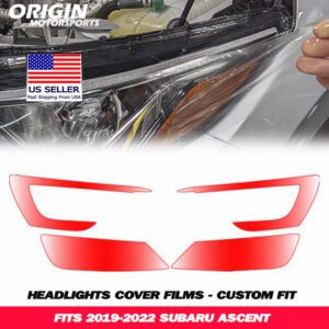 2019-2022 Subaru ASCENT Precut Headlight PPF Clear Paint Protection Film Kit 2019-2022 Subaru ASCENT Precut Headlight PPF Clear Paint Protection Film Kit