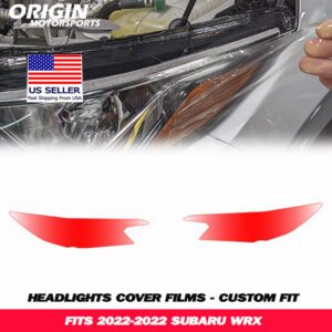 2022-2022 Subaru WRX Precut Headlight PPF Clear Paint Protection Film Kit 2022-2022 Subaru WRX Precut Headlight PPF Clear Paint Protection Film Kit