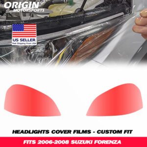 2006-2008 Suzuki FORENZA Precut Headlight PPF Clear Paint Protection Film Kit 2006-2008 Suzuki FORENZA Precut Headlight PPF Clear Paint Protection Film Kit