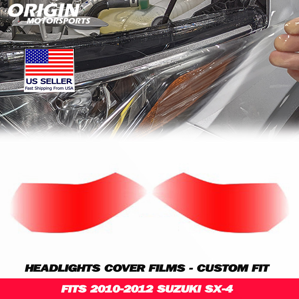 2010-2012 Suzuki SX-4 Precut Headlight PPF Clear Paint Protection Film Kit