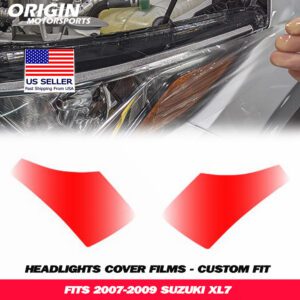 2007-2009 Suzuki XL7 Precut Headlight PPF Clear Paint Protection Film Kit 2007-2009 Suzuki XL7 Precut Headlight PPF Clear Paint Protection Film Kit