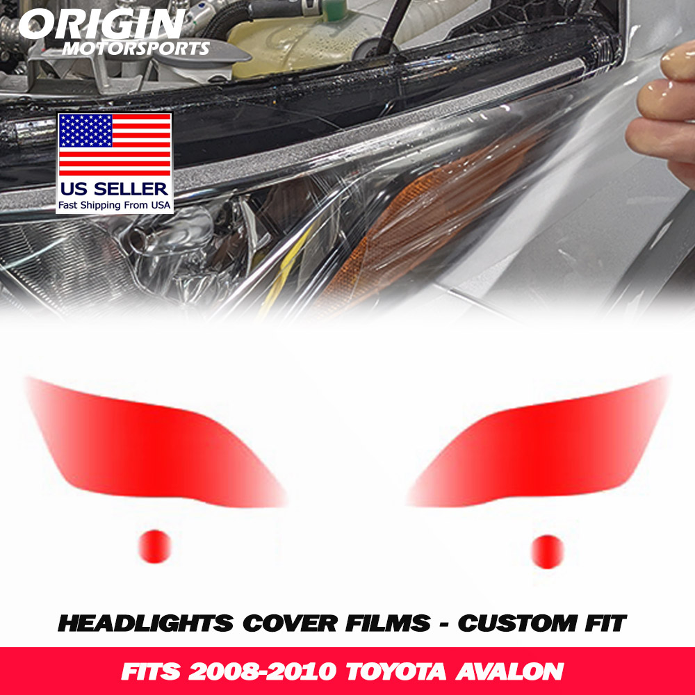 2008-2010 Toyota AVALON Precut Headlight PPF Clear Paint Protection Film Kit