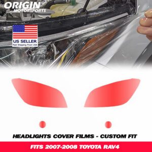 2007-2008 Toyota RAV4 Precut Headlight PPF Clear Paint Protection Film Kit 2007-2008 Toyota RAV4 Precut Headlight PPF Clear Paint Protection Film Kit