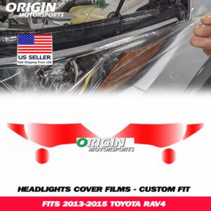 2013-2015 Toyota RAV4 Precut Headlight PPF Clear Paint Protection Film Kit 2013-2015 Toyota RAV4 Precut Headlight PPF Clear Paint Protection Film Kit