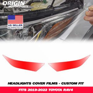 2019-2022 Toyota RAV4 Precut Headlight PPF Clear Paint Protection Film Kit 2019-2022 Toyota RAV4 Precut Headlight PPF Clear Paint Protection Film Kit