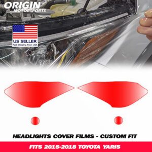 2015-2018 Toyota YARIS Precut Headlight PPF Clear Paint Protection Film Kit 2015-2018 Toyota YARIS Precut Headlight PPF Clear Paint Protection Film Kit