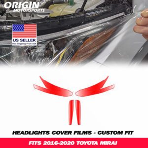 2016-2020 Toyota MIRAI Precut Headlight PPF Clear Paint Protection Film Kit 2016-2020 Toyota MIRAI Precut Headlight PPF Clear Paint Protection Film Kit