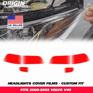 2000-2003 Volvo V40 Precut Headlight PPF Clear Paint Protection Film Kit 2000-2003 Volvo V40 Precut Headlight PPF Clear Paint Protection Film Kit