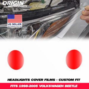 1998-2005 Volkswagen BEETLE Precut Headlight PPF Clear Paint Protection Film Kit 1998-2005 Volkswagen BEETLE Precut Headlight PPF Clear Paint Protection Film Kit