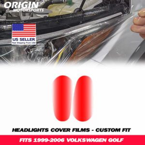1999-2006 Volkswagen GOLF Precut Headlight PPF Clear Paint Protection Film Kit