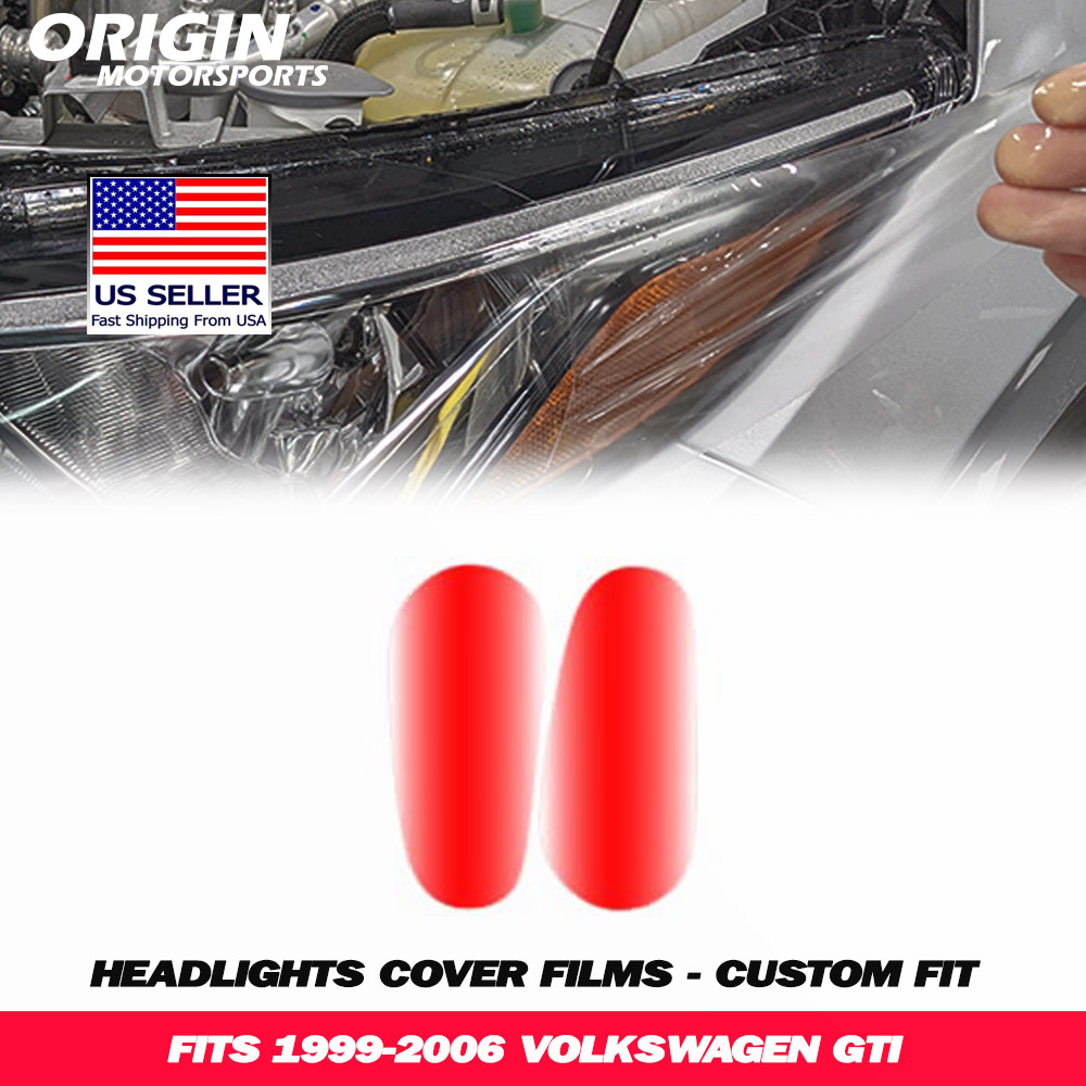 1999-2006 Volkswagen GTI Precut Headlight PPF Clear Paint Protection Film Kit 1999-2006 Volkswagen GTI Precut Headlight PPF Clear Paint Protection Film Kit