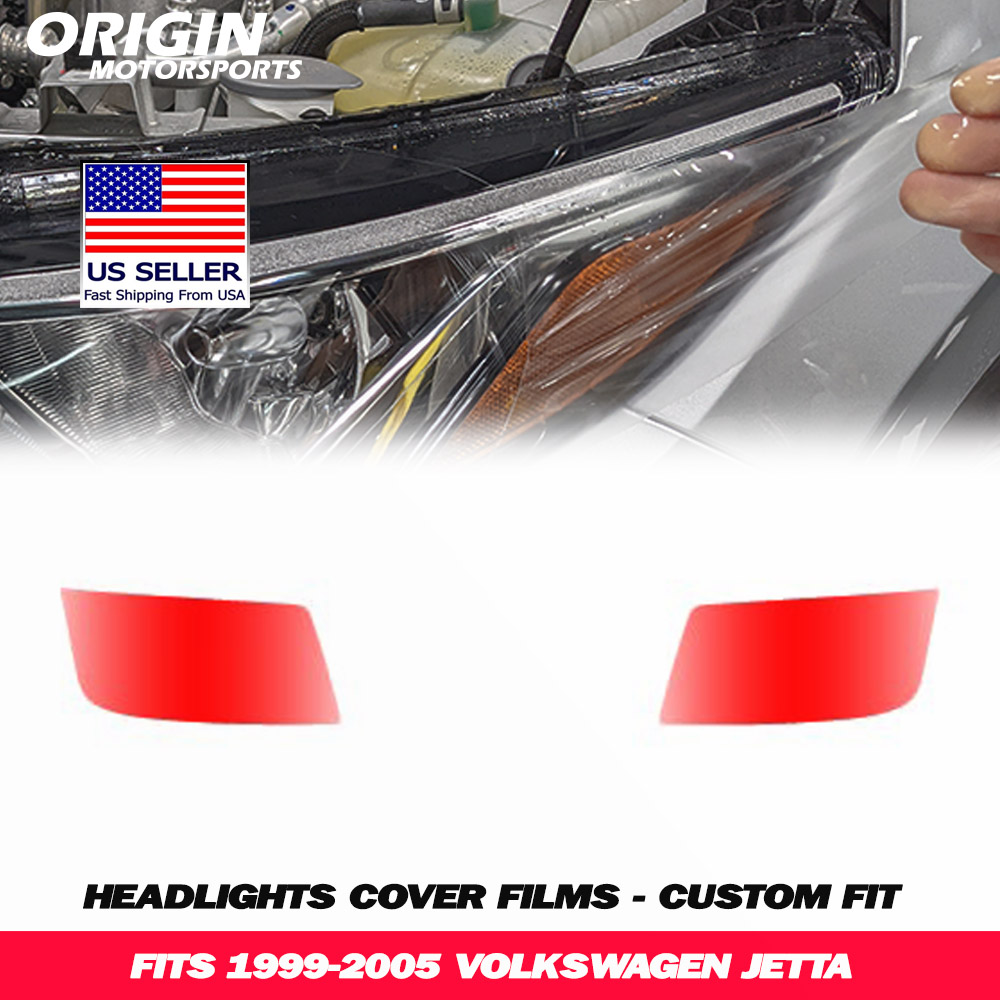 1999-2005 Volkswagen JETTA Precut Headlight PPF Clear Paint Protection Film Kit 1999-2005 Volkswagen JETTA Precut Headlight PPF Clear Paint Protection Film Kit