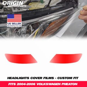 2004-2006 Volkswagen PHEATON Precut Headlight PPF Clear Paint Protection Film Kit 2004-2006 Volkswagen PHEATON Precut Headlight PPF Clear Paint Protection Film Kit