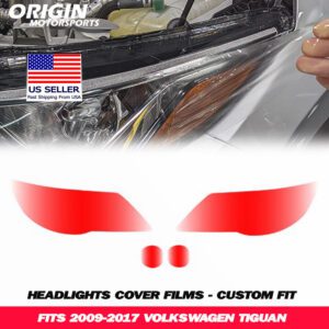 2009-2017 Volkswagen TIGUAN Precut Headlight PPF Clear Paint Protection Film Kit 2009-2017 Volkswagen TIGUAN Precut Headlight PPF Clear Paint Protection Film Kit