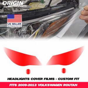 2009-2013 Volkswagen ROUTAN Precut Headlight PPF Clear Paint Protection Film Kit 2009-2013 Volkswagen ROUTAN Precut Headlight PPF Clear Paint Protection Film Kit