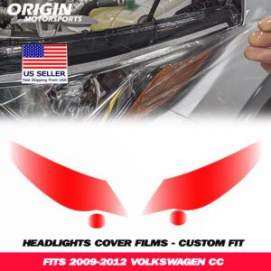 2009-2012 Volkswagen CC Precut Headlight PPF Clear Paint Protection Film Kit 2009-2012 Volkswagen CC Precut Headlight PPF Clear Paint Protection Film Kit