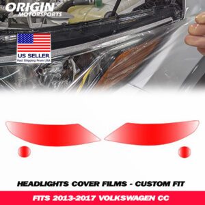 2013-2017 Volkswagen CC Precut Headlight PPF Clear Paint Protection Film Kit 2013-2017 Volkswagen CC Precut Headlight PPF Clear Paint Protection Film Kit
