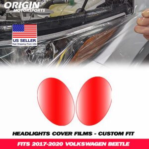 2017-2020 Volkswagen BEETLE TYPE 1 Precut Headlight PPF Clear Paint Protection Film Kit 2017-2020 Volkswagen BEETLE TYPE 1 Precut Headlight PPF Clear Paint Protection Film Kit