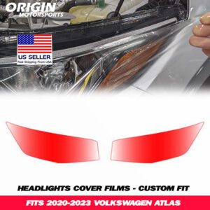 2020-2023 Volkswagen ATLAS Precut Headlight PPF Clear Paint Protection Film Kit 2020-2023 Volkswagen ATLAS Precut Headlight PPF Clear Paint Protection Film Kit