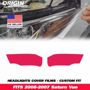 2006-2007 Saturn Vue Precut Headlight PPF Clear Paint Protection Film Kit 2006-2007 Saturn Vue Precut Headlight PPF Clear Paint Protection Film Kit