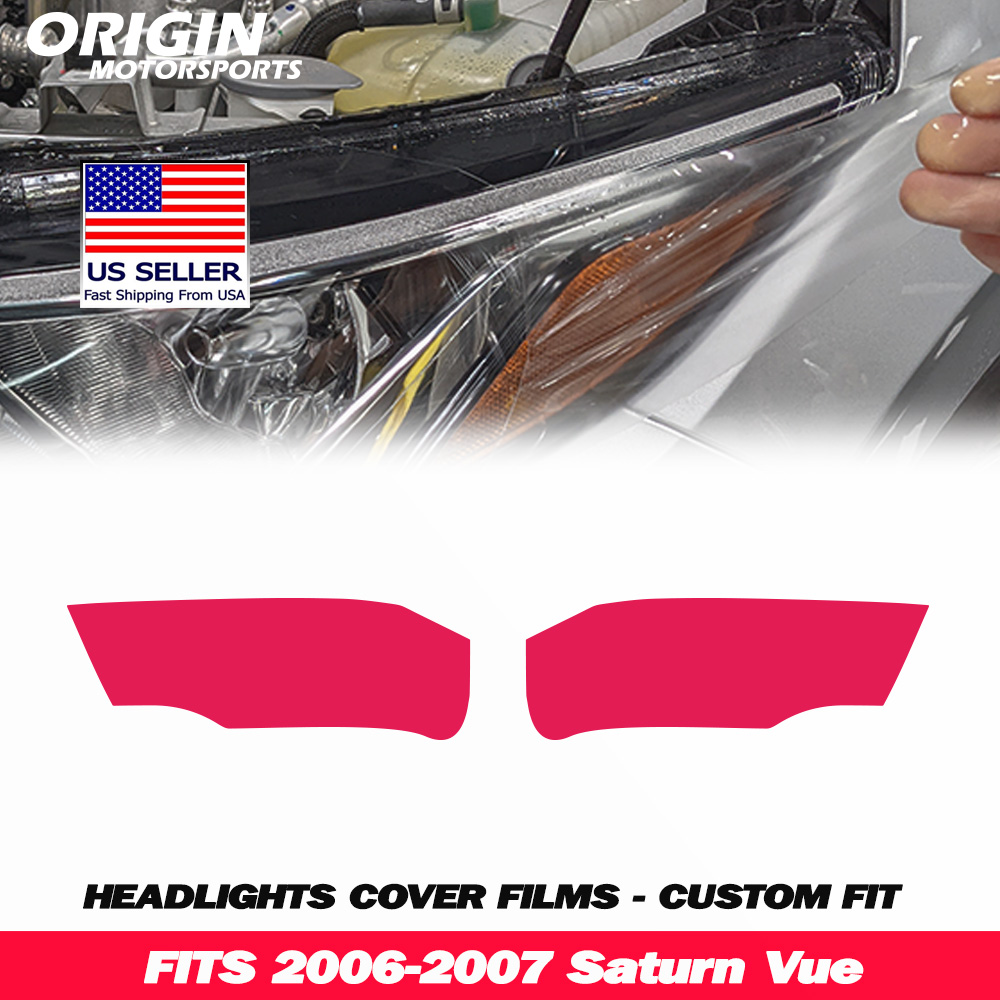 2006-2007 Saturn Vue Precut Headlight PPF Clear Paint Protection Film Kit