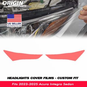 2023-2025 Acura Integra Sedan Precut Headlight PPF Clear Paint Protection Film Kit 2023-2025 Acura Integra Sedan Precut Headlight PPF Clear Paint Protection Film Kit