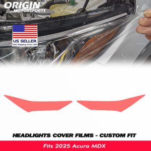 2025-2026 Acura MDX Precut Headlight PPF Clear Paint Protection Film Kit 2025-2026 Acura MDX Precut Headlight PPF Clear Paint Protection Film Kit