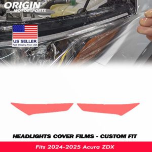 2024-2025 Acura ZDX Precut Headlight PPF Clear Paint Protection Film Kit