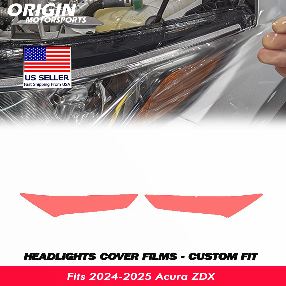 2024-2025 Acura ZDX Precut Headlight PPF Clear Paint Protection Film Kit