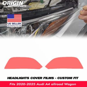 2020-2025 Audi A4 allroad Wagon Precut Headlight PPF Clear Paint Protection Film Kit 2020-2025 Audi A4 allroad Wagon Precut Headlight PPF Clear Paint Protection Film Kit