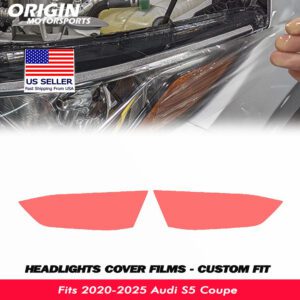 2020-2025 Audi S5 Coupe Precut Headlight PPF Clear Paint Protection Film Kit