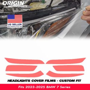 2023-2025 BMW 7 Series Precut Headlight PPF Clear Paint Protection Film Kit 2023-2025 BMW 7 Series Precut Headlight PPF Clear Paint Protection Film Kit
