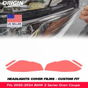 2020-2024 BMW 2 Series Gran Coupe Precut Headlight PPF Clear Paint Protection Film Kit 2020-2024 BMW 2 Series Gran Coupe Precut Headlight PPF Clear Paint Protection Film Kit