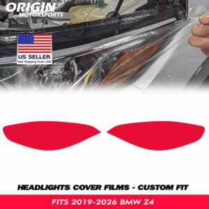 2025-2026 BMW Z4 M40/SDrives E30I Precut Headlight PPF Clear Paint Protection Film Kit 2025-2026 BMW Z4 M40/SDrives E30I Precut Headlight PPF Clear Paint Protection Film Kit