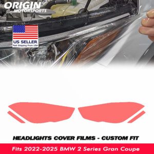 2022-2025 BMW 2 Series Gran Coupe Precut Headlight PPF Clear Paint Protection Film Kit 2022-2025 BMW 2 Series Gran Coupe Precut Headlight PPF Clear Paint Protection Film Kit