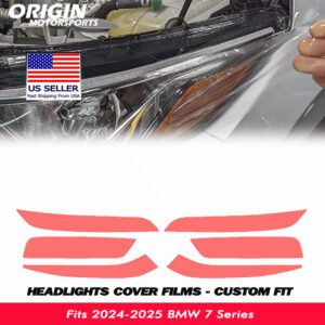 2024-2025 BMW 7 Series Precut Headlight PPF Clear Paint Protection Film Kit 2024-2025 BMW 7 Series Precut Headlight PPF Clear Paint Protection Film Kit