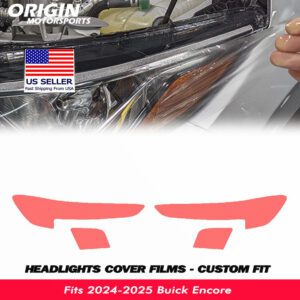 2024-2025 Buick Encore Precut Headlight PPF Clear Paint Protection Film Kit 2024-2025 Buick Encore Precut Headlight PPF Clear Paint Protection Film Kit