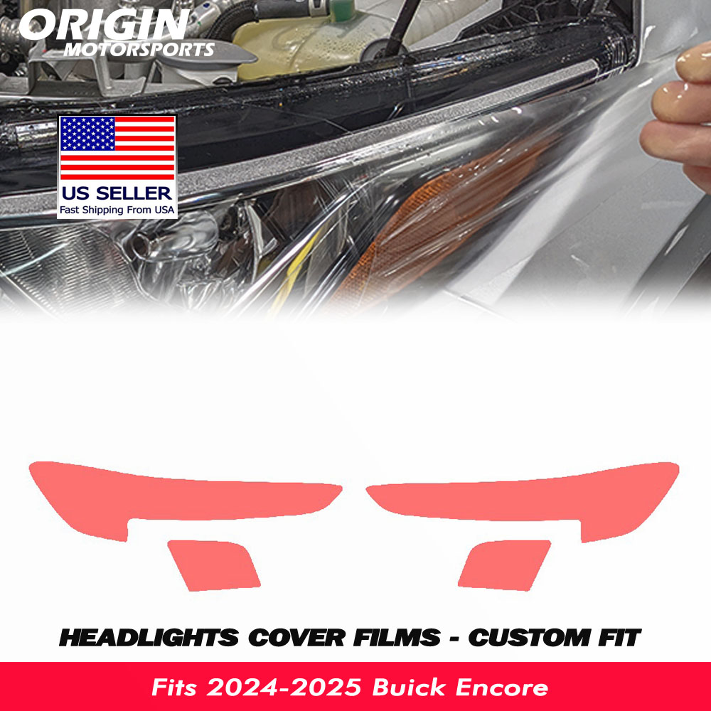 2024-2025 Buick Encore Precut Headlight PPF Clear Paint Protection Film Kit 2024-2025 Buick Encore Precut Headlight PPF Clear Paint Protection Film Kit