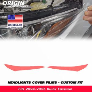 2024-2025 Buick Envision Precut Headlight PPF Clear Paint Protection Film Kit 2024-2025 Buick Envision Precut Headlight PPF Clear Paint Protection Film Kit