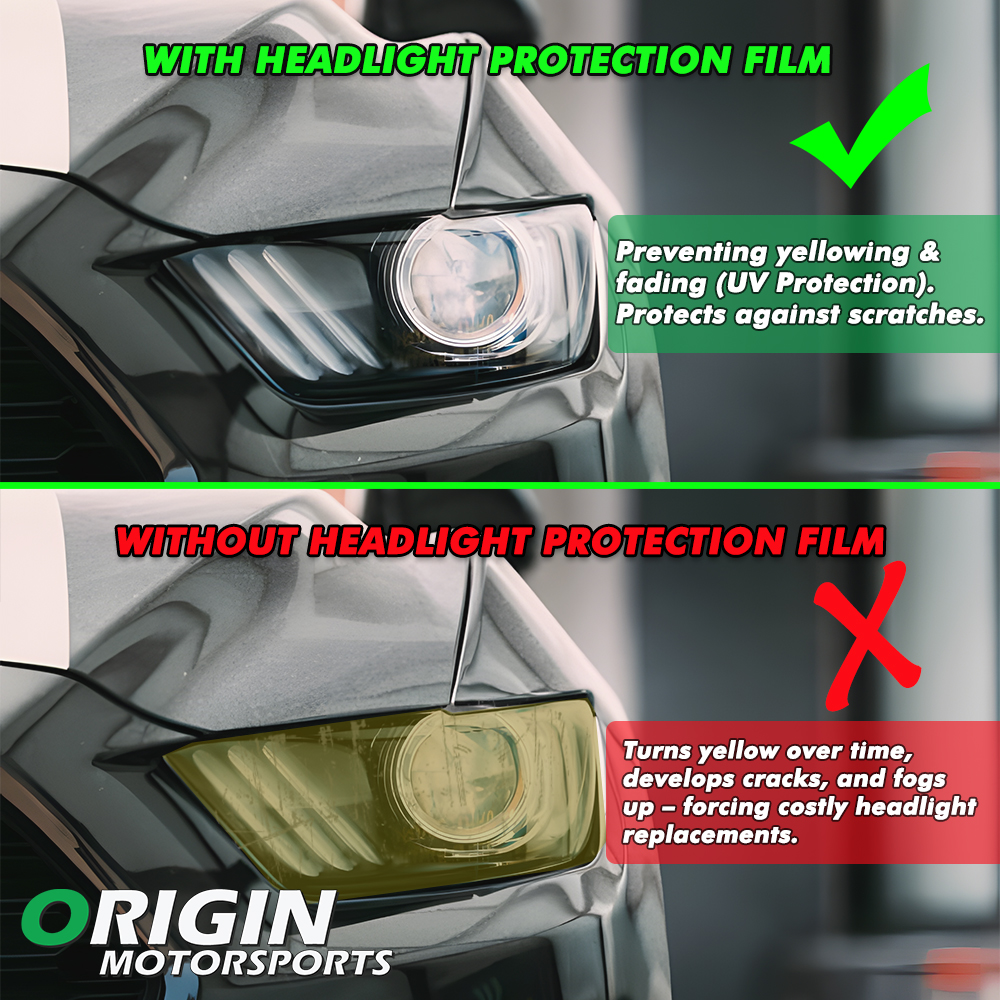 2015-2017 Land Rover DISCOVERY Precut Headlight PPF Clear Paint Protection Film Kit - Image 2