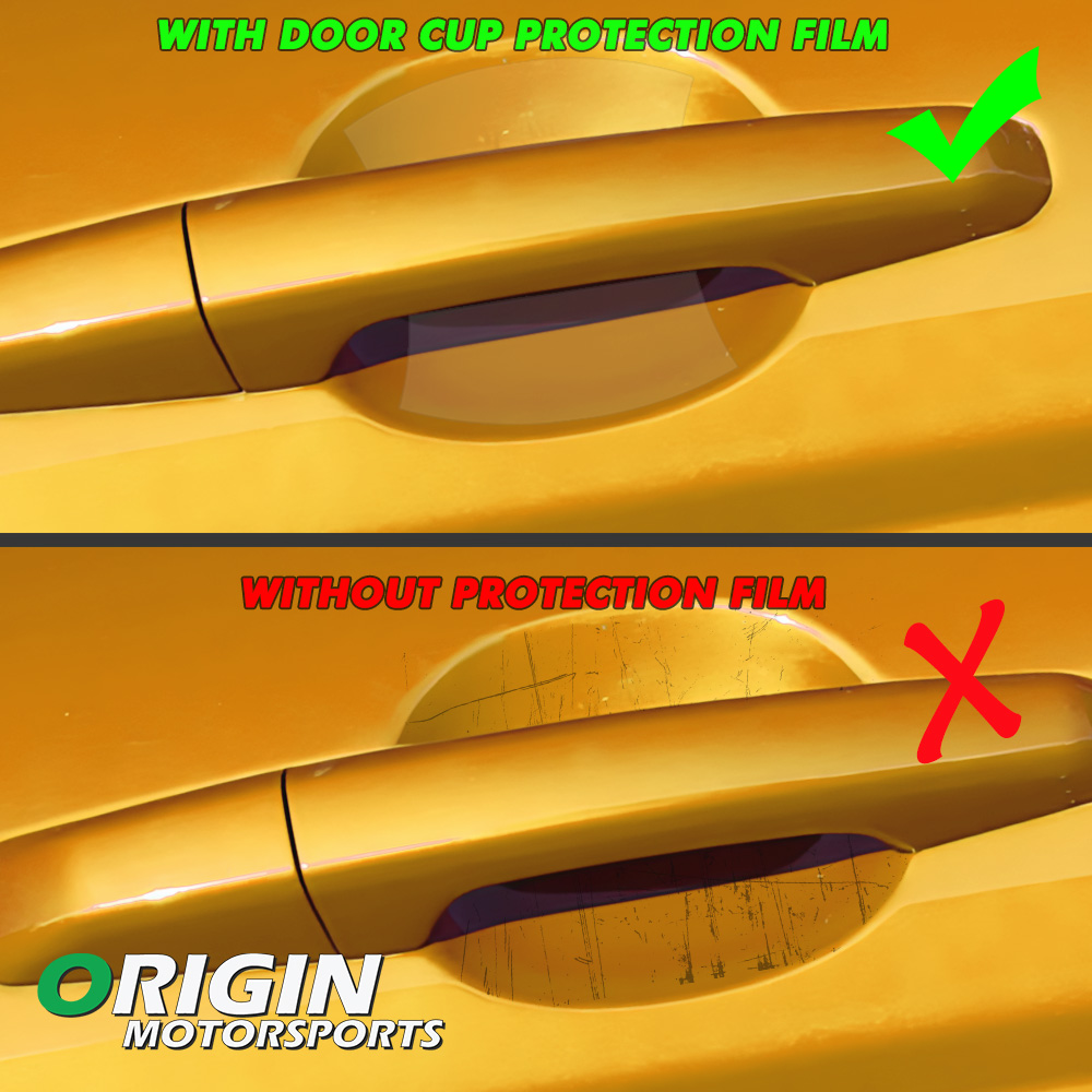 2007-2009 Toyota CAMRY Precut Door Cup PPF Anti-Scratch Paint Protection Film Kit - Image 2